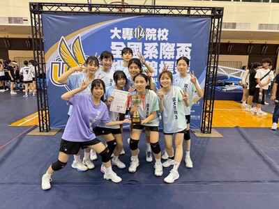 賀本系女排在大專校院114年全國系際盃排球錦標賽取得第四名佳績!圖片
