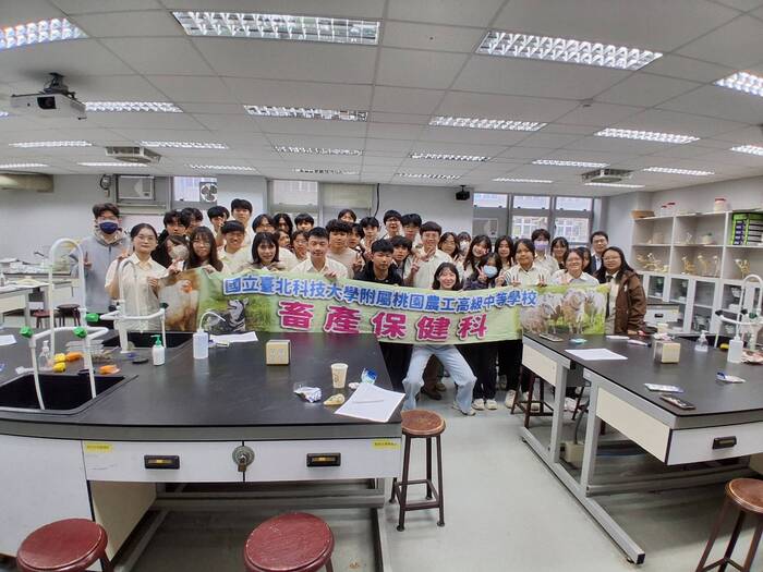 1141218歡迎國立北科大附屬桃園農工來訪,進行一日大學生體驗課程圖片