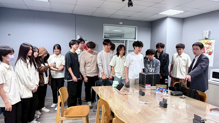 1141218歡迎國立北科大附屬桃園農工來訪,進行一日大學生體驗課程圖片