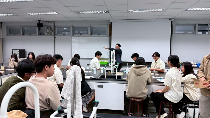 1141218歡迎國立北科大附屬桃園農工來訪,進行一日大學生體驗課程圖片