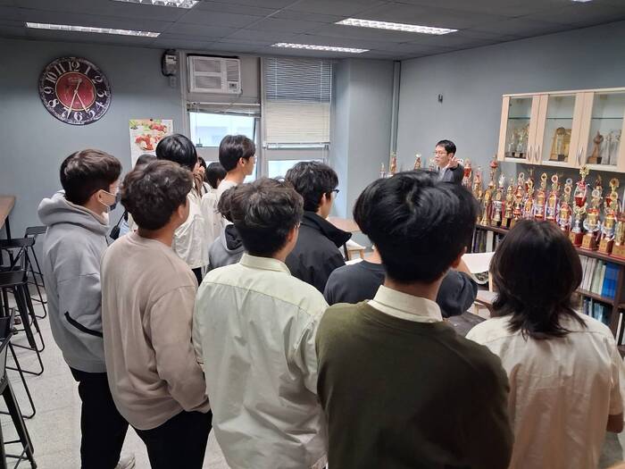 1141218歡迎國立北科大附屬桃園農工來訪,進行一日大學生體驗課程圖片