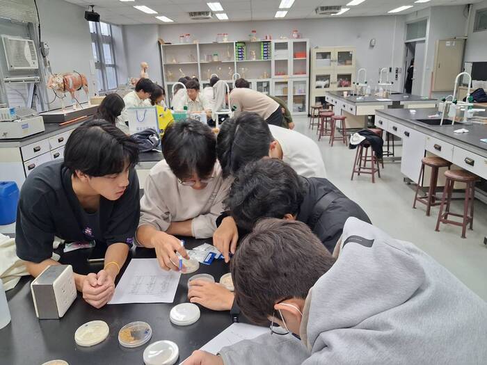 1141218歡迎國立北科大附屬桃園農工來訪,進行一日大學生體驗課程圖片