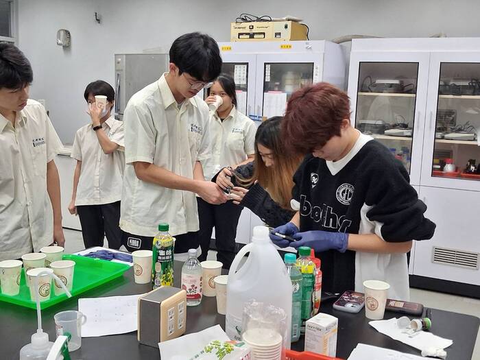 1141218歡迎國立北科大附屬桃園農工來訪,進行一日大學生體驗課程圖片